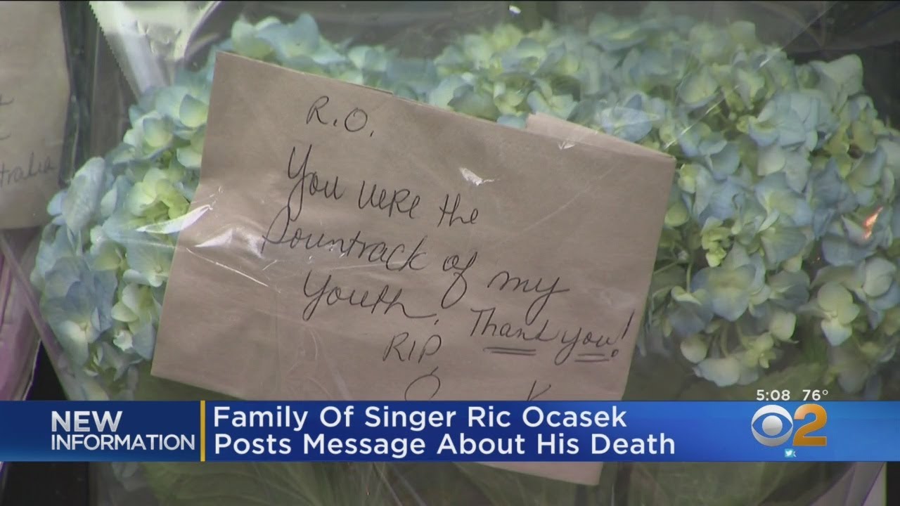 Family Of Singer Ric Ocasek Posts Message About His Death
