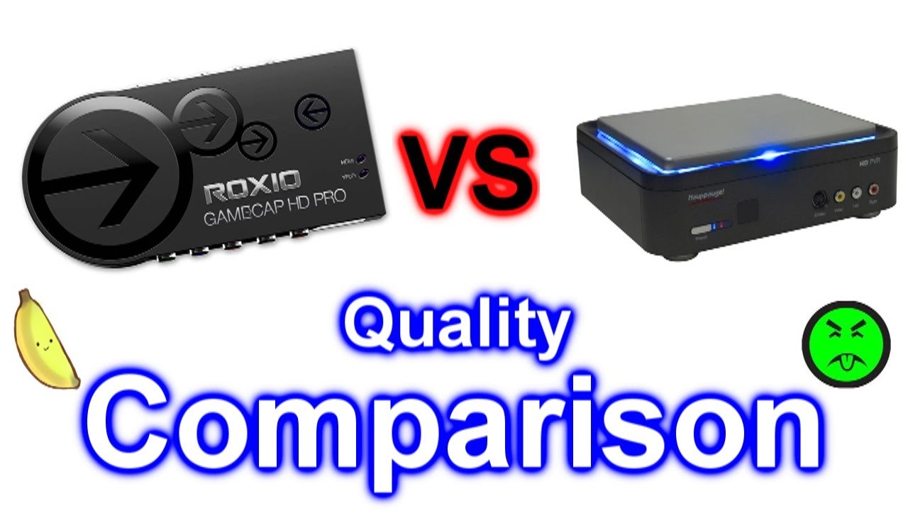 Roxio Game Capture HD Pro vs Hauppauge 1212 HD PVR Comparison
