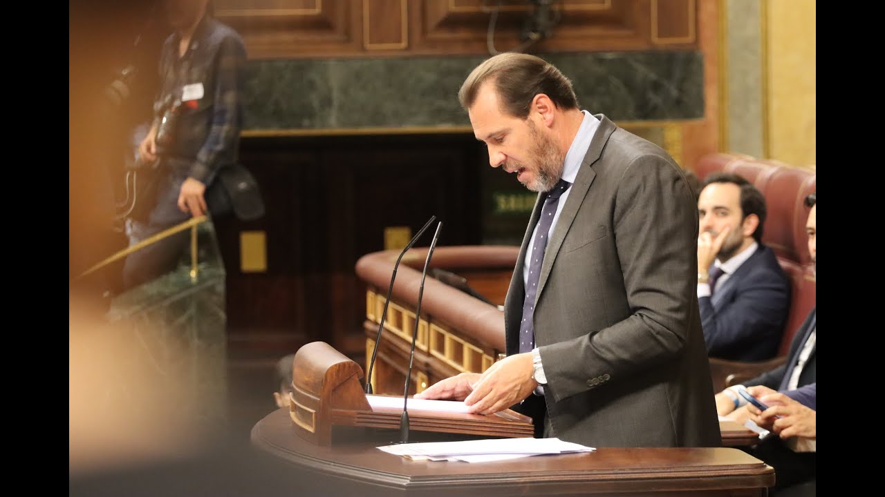 Intervención de nuestro diputado, Oscar Puente.