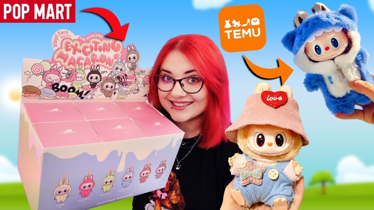 OTWIERAM i UBIERAM LABUBU 👗 Unboxing Exciting Macaron
