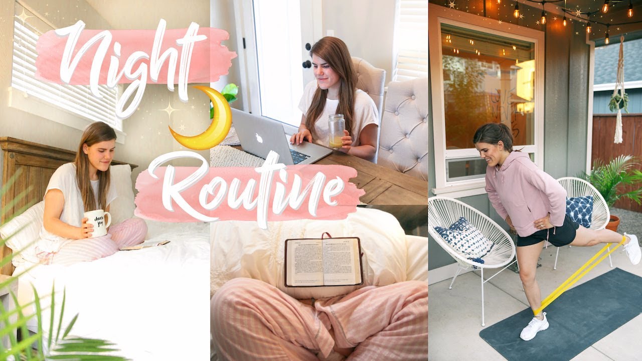 Healthy Night Routine 2018! Workout + Healthy Dinner