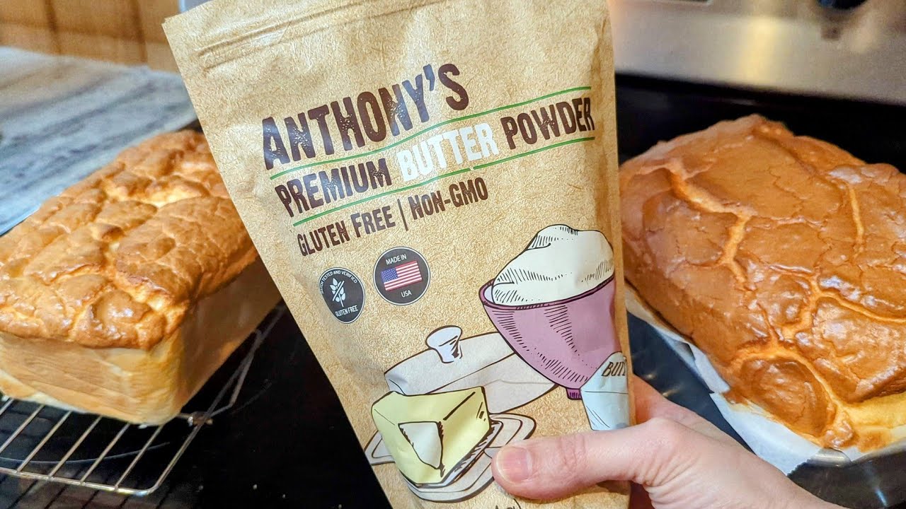 🧈Egg White Bread **BUTTER POWDER** Experiments