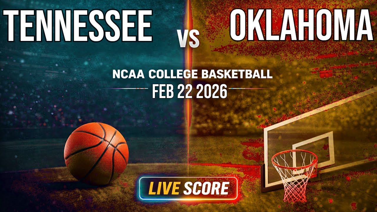 Tennessee Vs Oklahoma Live | Basketball | Live SCOREBOARD