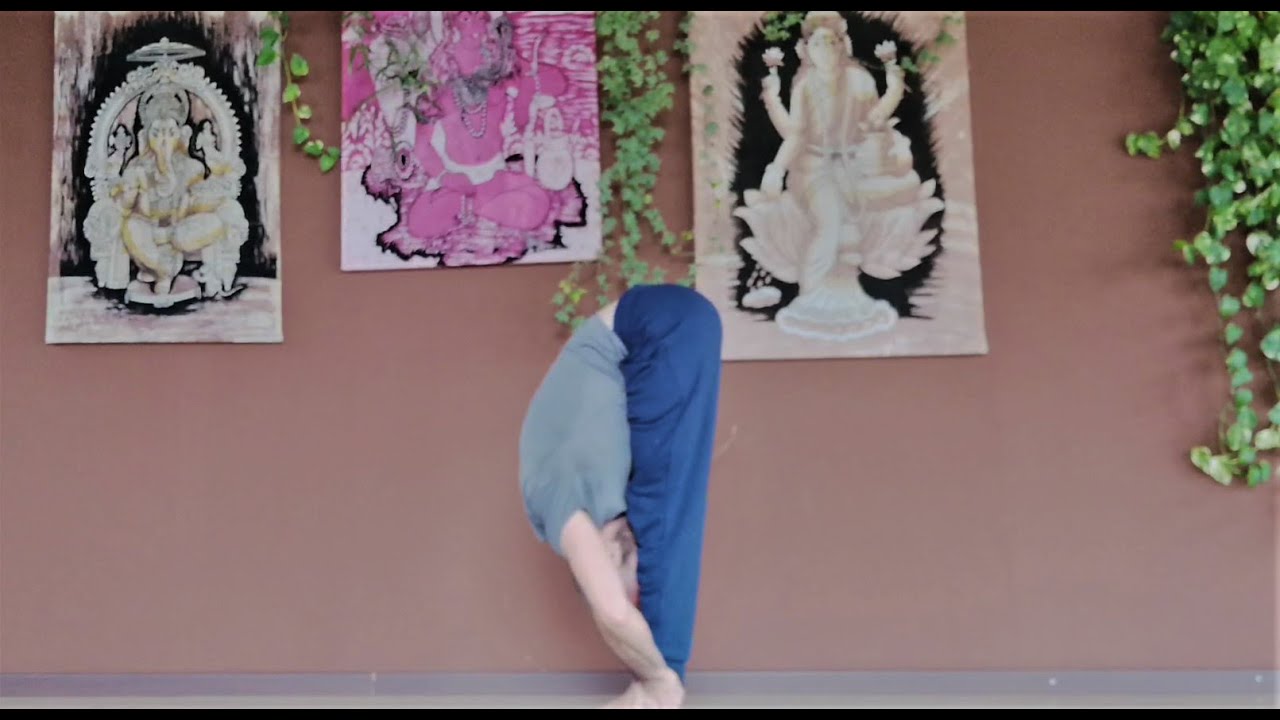 #18 gli asana del saluto al sole - Utthanasana