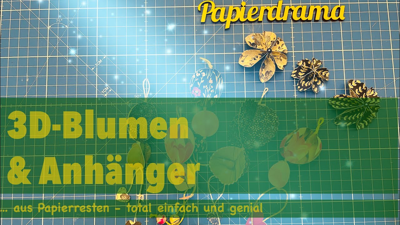 Wie gewünscht! Embellishments basteln - watch me craft!