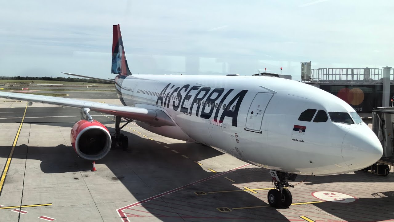 Belgrade - Istanbul Air Serbia JU-422 Airbus A319