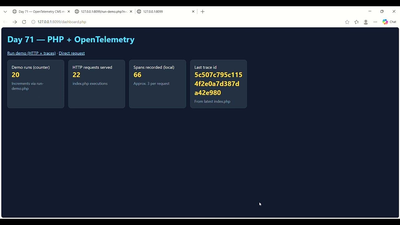 Day 71: OpenTelemetry Pipeline: Setting up OTel SDK and Collector.