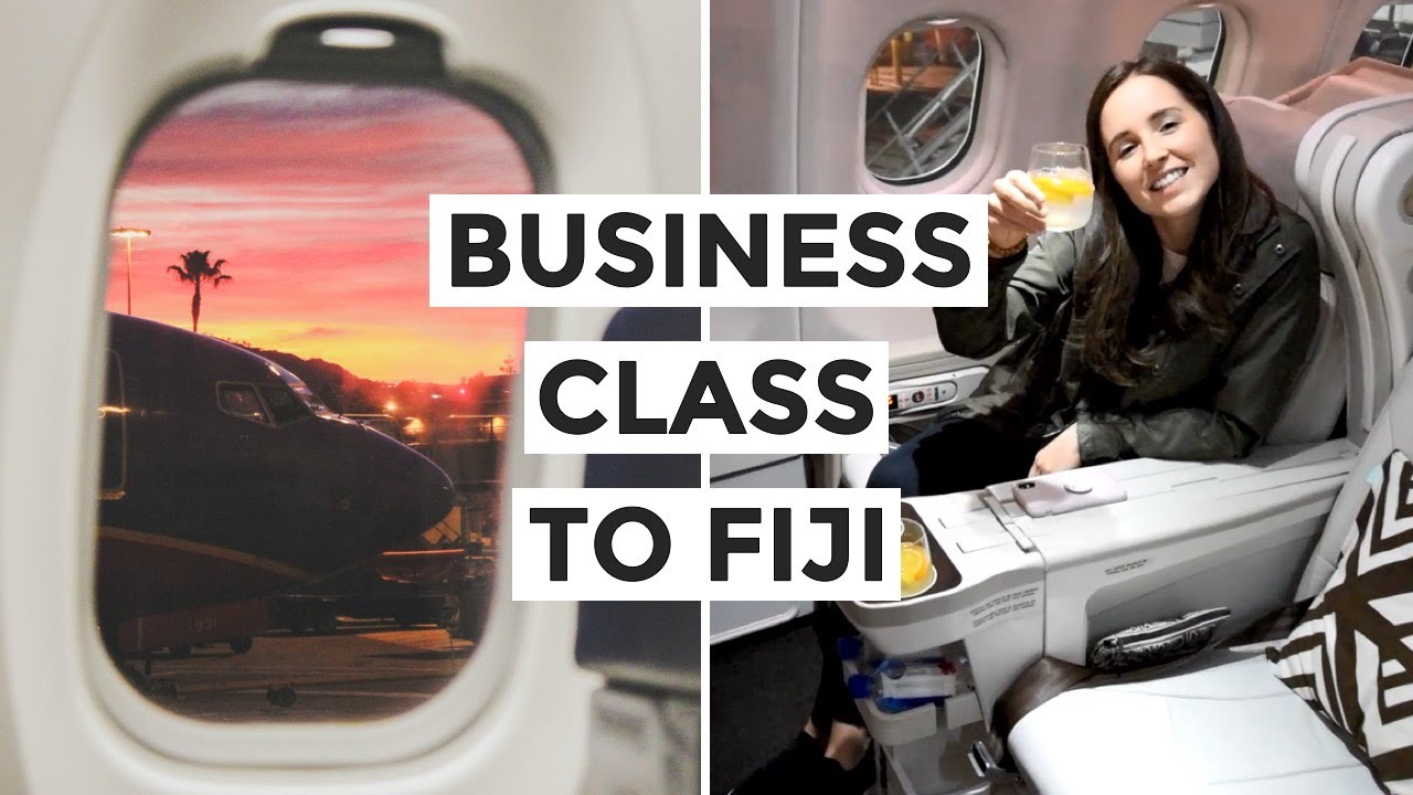 We flew BUSINESS CLASS to FIJI for UNDER $100!
