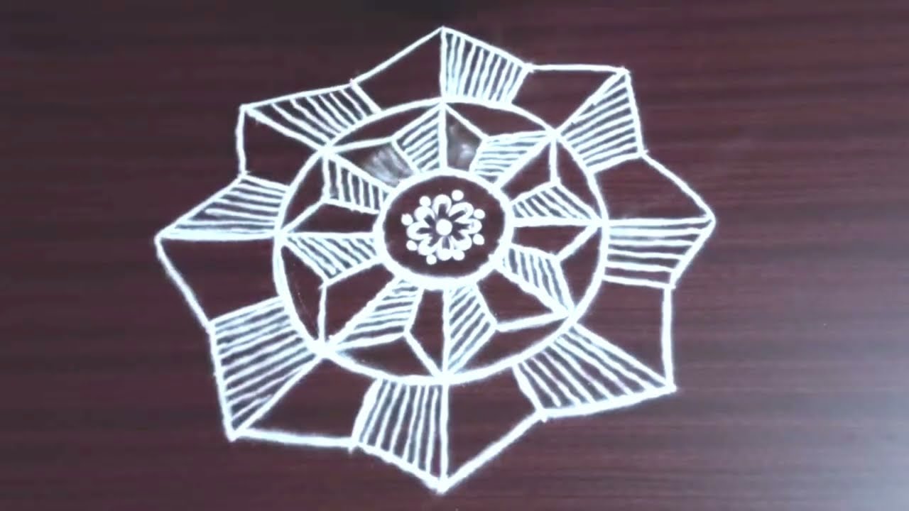 வெள்ளிக்கிழமை படி கோலம் | friday padi kolam | daily kolam | easy rangoli | muggulu | Rovi Rangoli |