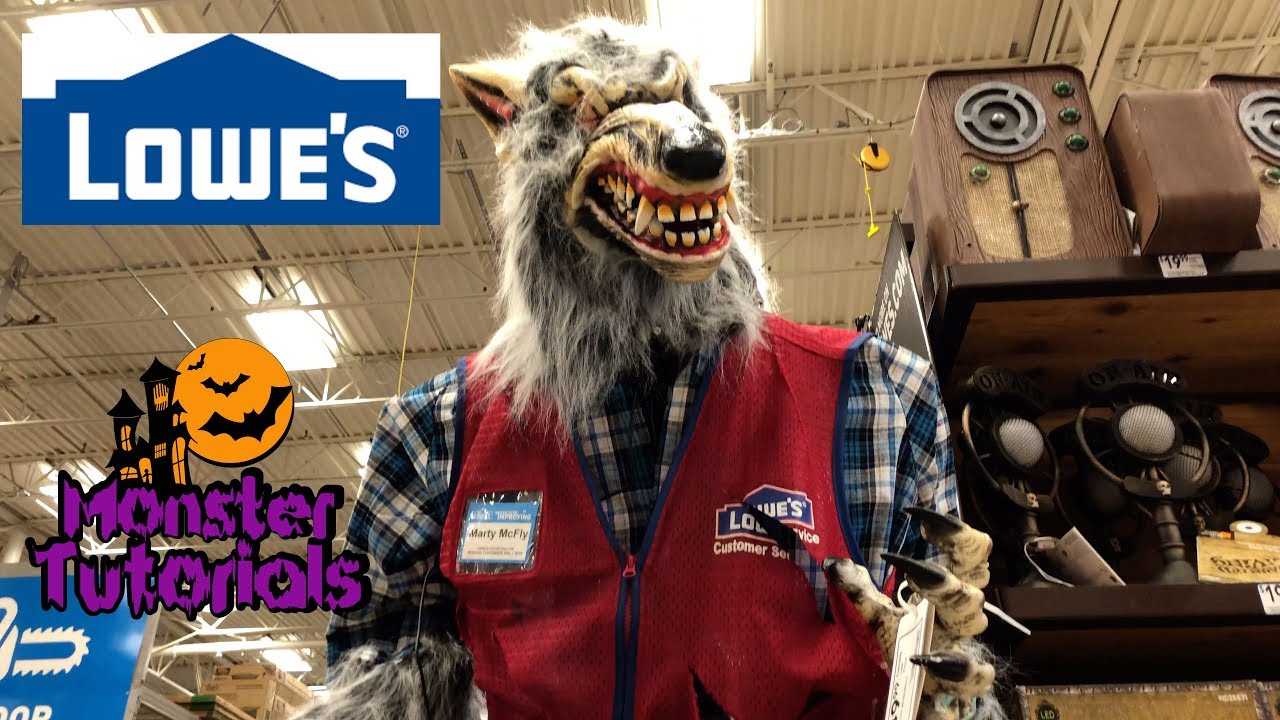 NEW Lowe's Halloween 2018 - All the Lowes animatronics and props