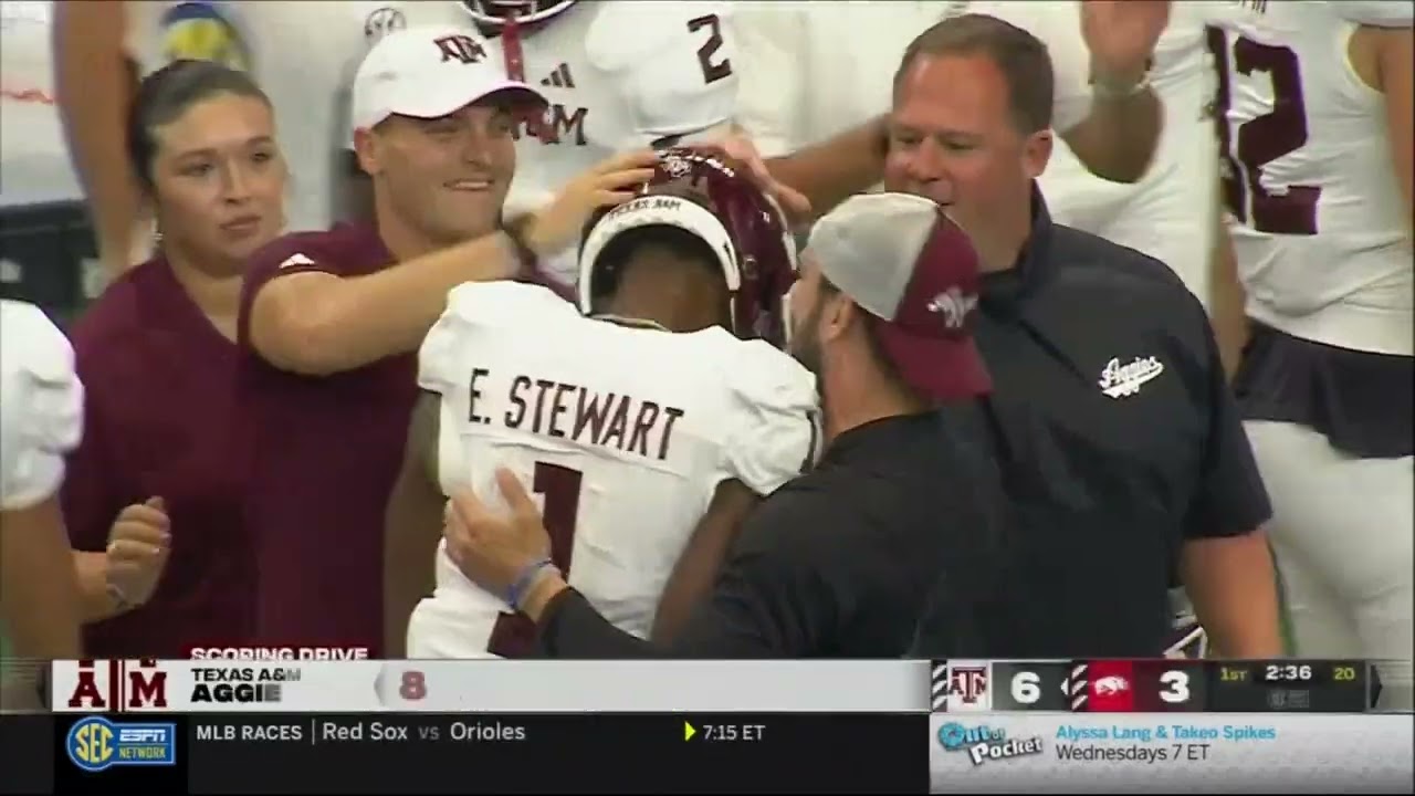 Texas A&M vs Arkansas 2023 - no huddle