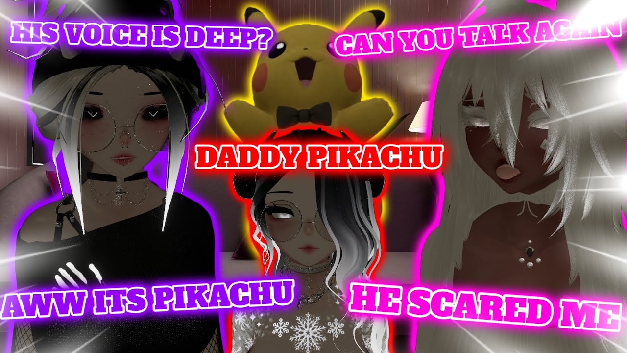 vrchat реагирует на пикачу глубоким голосом