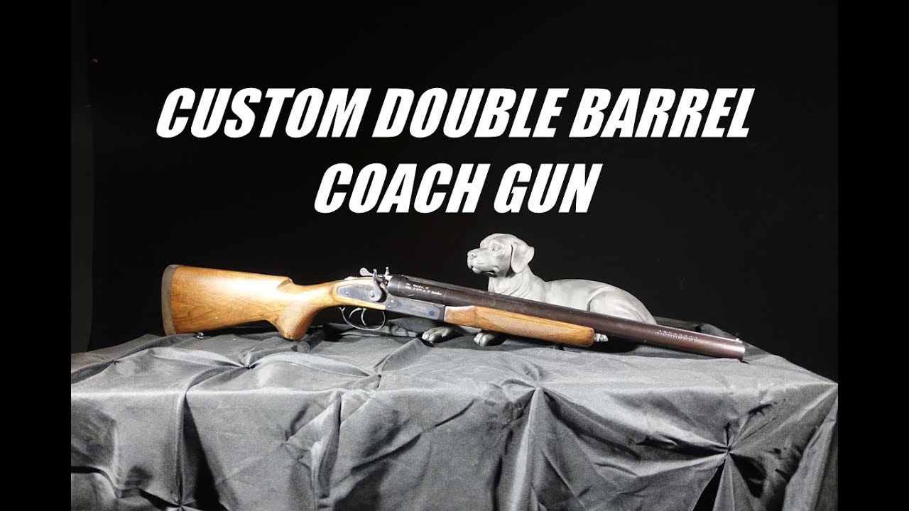 Custom Double Barrel 12 Gauge Coach Gun JW-2000