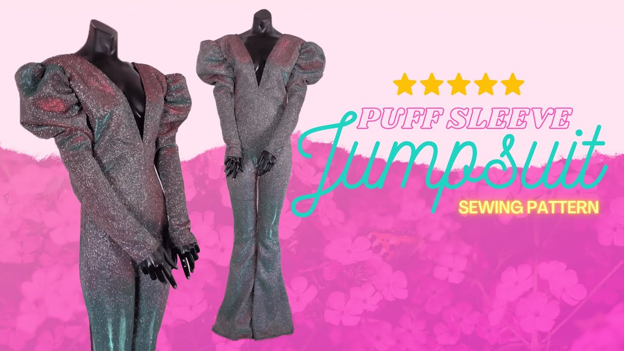 How To Make a Puff Sleeve Jumpsuit