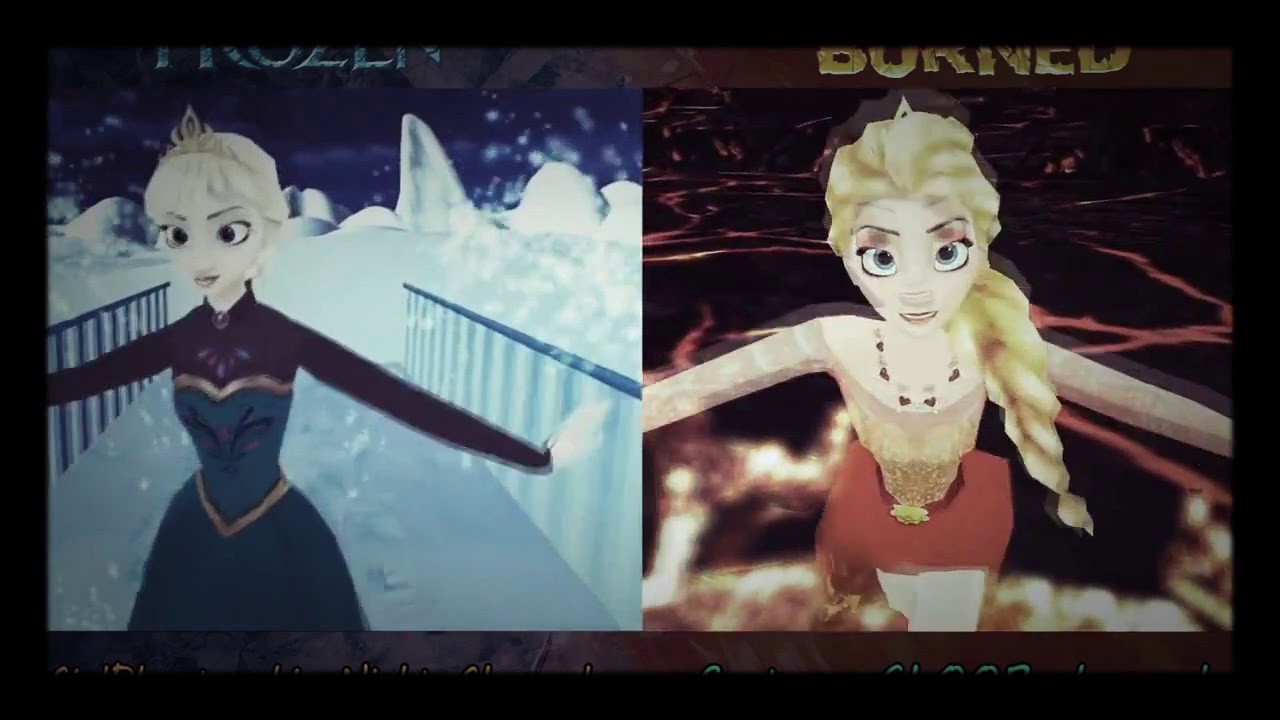 FROZEN. VS BURNED