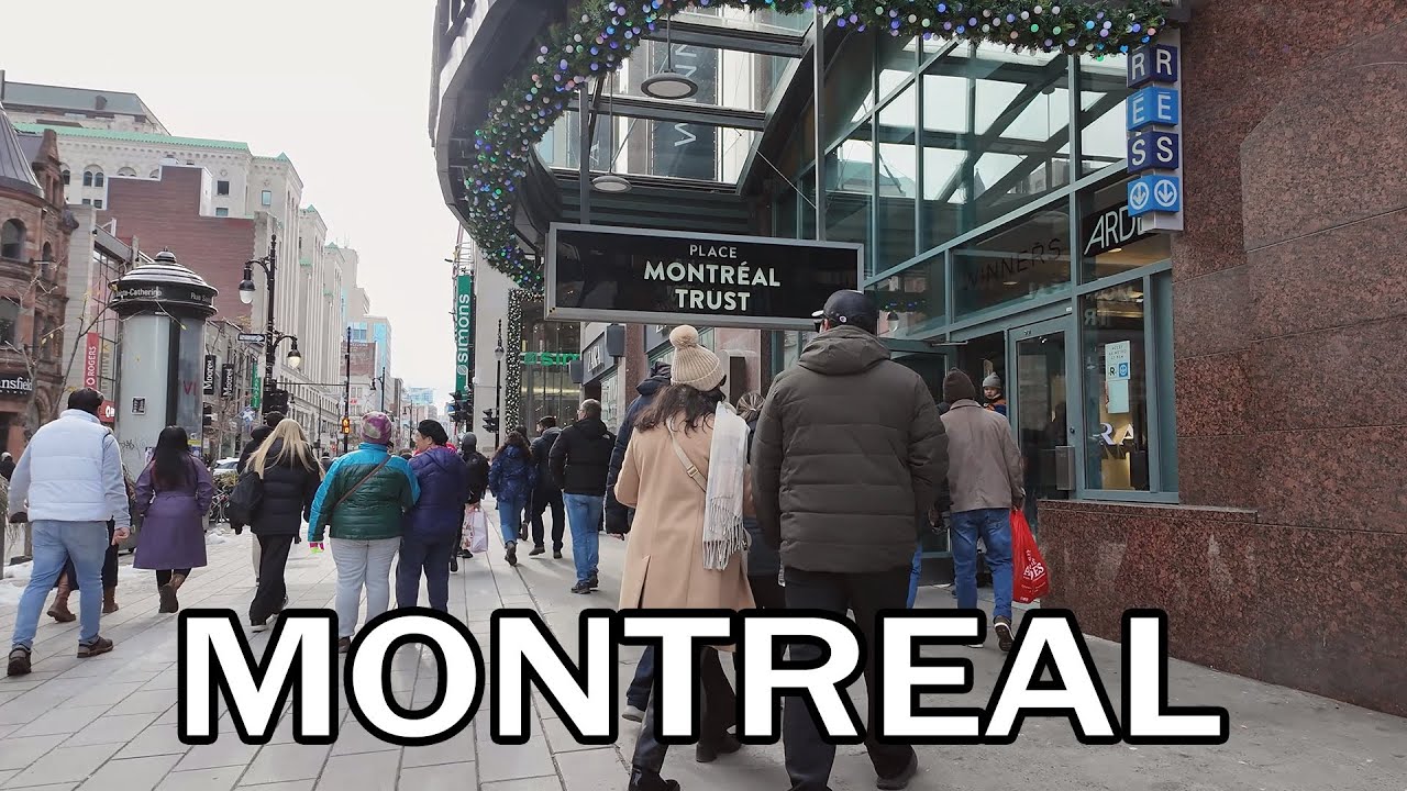 Montreal Downtown Walk - November 2025