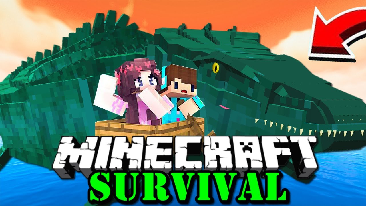 RAKSASA INI MUNCUL KETIKA BERBURU MAKHLUK AIR !! Minecraft Survival Bucin S2 [#16]
