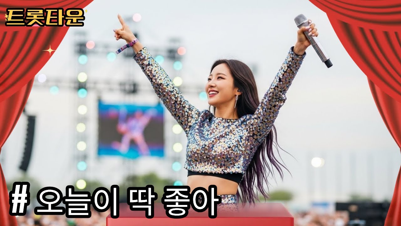 오늘이 딱 좋아 /흥흥흥트로트/댄스트로트/오늘이딱좋은날