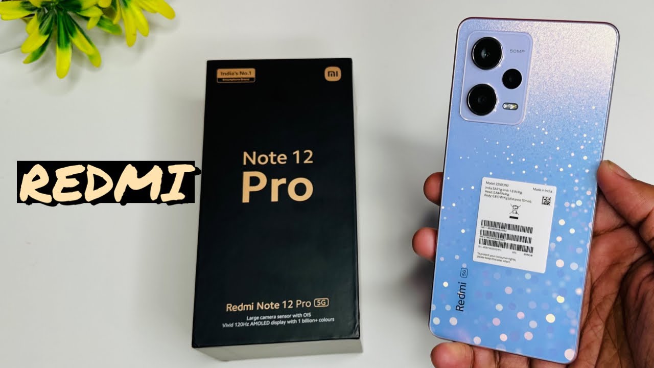 Redmi Note 12 Pro 5G Unboxing & First’Impression || Redmi Note 12 Pro Stardust Purple 😎