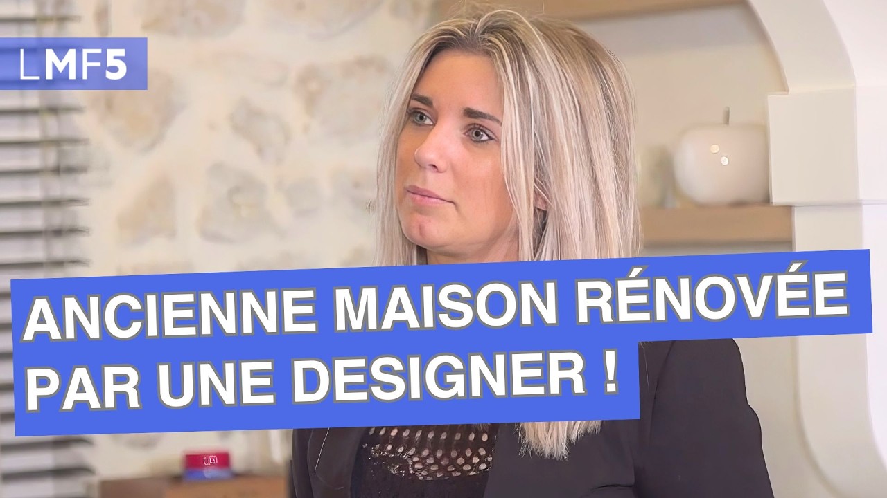 Une ancienne maison rénovée par une designer ! - LMF5