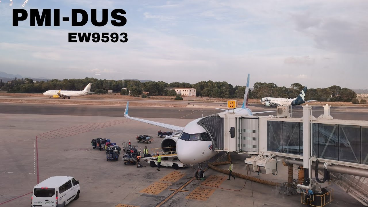 Flight from Palma de Mallorca to Düsseldorf with Eurowings ✈️