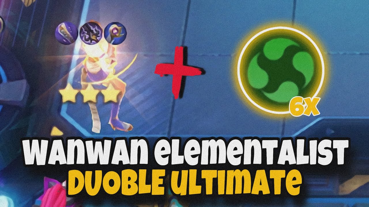 WAN-WAN DOUBLE ULTIMATE ELEMENTALIST WITH FULL CADIA | MAGIC CHESS MLBB