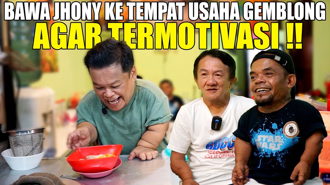 BIAR GAK NGEMIS-NGEMIS LAGI, UCOK BABA BAWA JHONY KE TEMPAT USAHA GEMBLONG !!