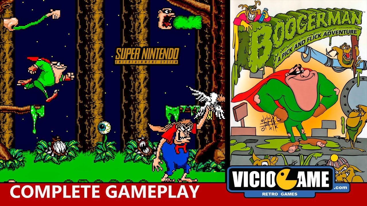 🎮 Boogerman (Super Nintendo) Complete Gameplay