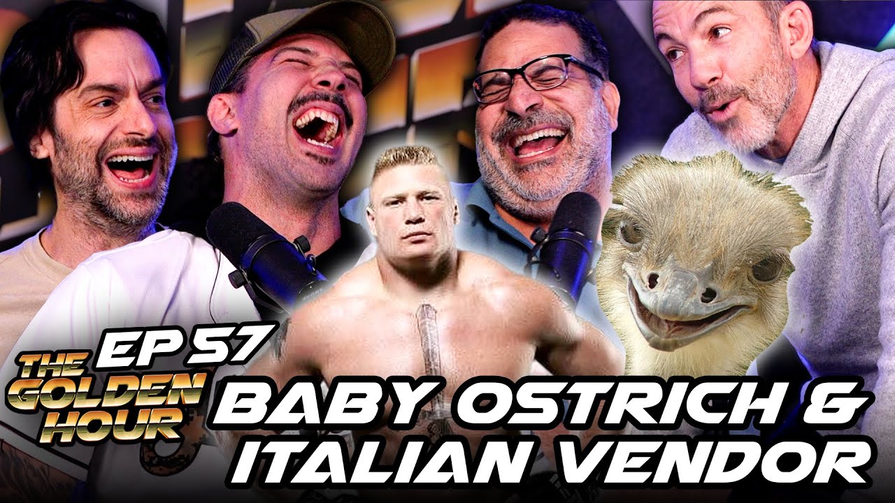 Baby Ostrich & Italian Vendor | The Golden Hour #57 w/ Brendan Schaub, Chris D'Elia, & Erik Griffin