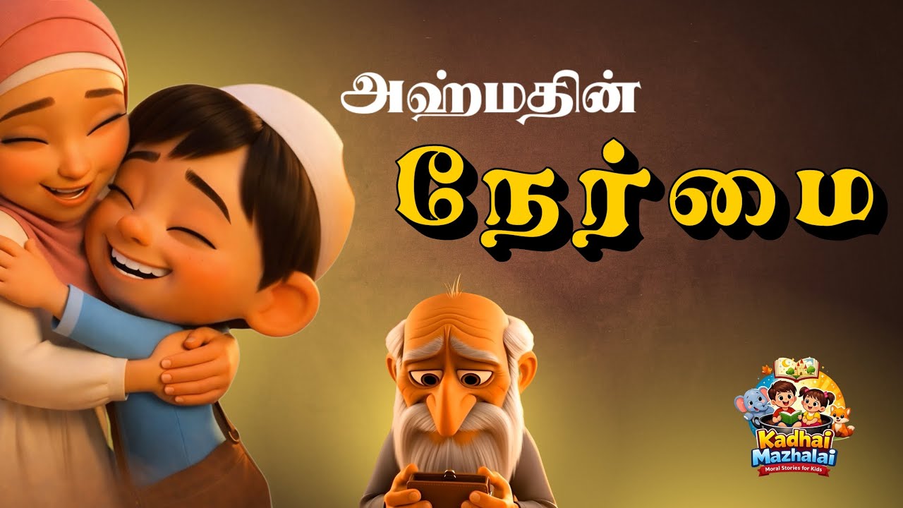 🌟 அஹ்மதின் நேர்மை | Kids Moral Story in Tamil | Kathai Mazhalai