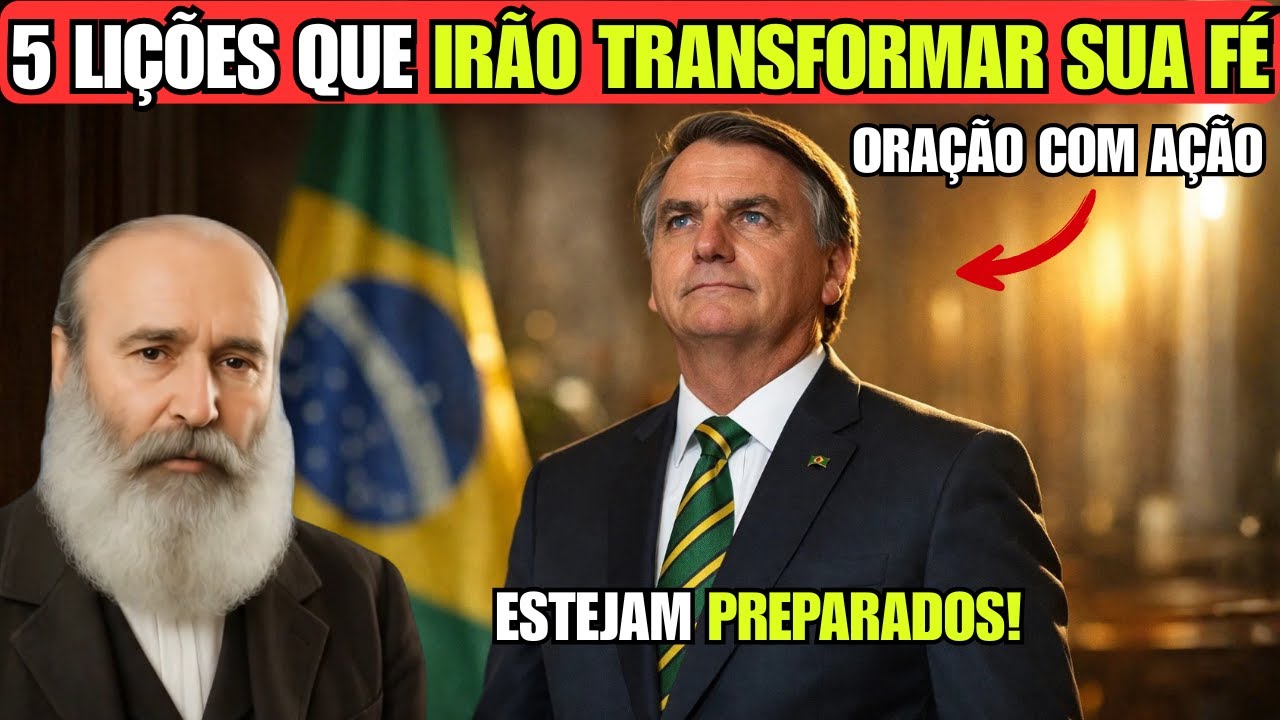 5 LIÇÕES QUE IRÃO TRANSFORMAR SUA FÉ! ESTEJAM PREPARADOS! PSICOGRAFIA BEZERRA DE MENEZES