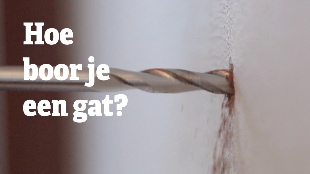 [EXTRA] Gat Boren Plugje - Hoe boor je een gat? | RentSetGo