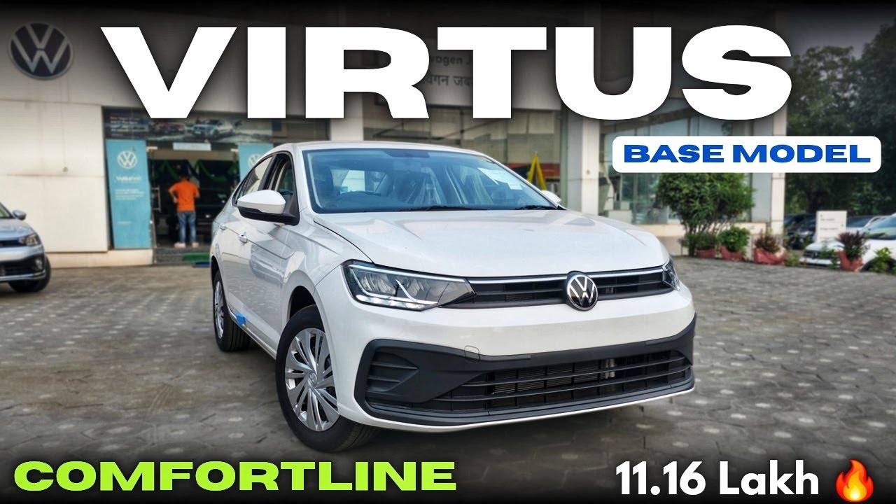 Sirf 11 Lakh ? 2025 Volkswagen Virtus Comfortline | Base Model | 1.0 L Petrol | Detailed Walk-Around