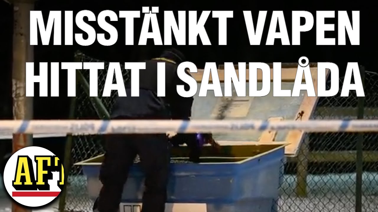 Misst&auml;nkt automatvapen hittat vid skola