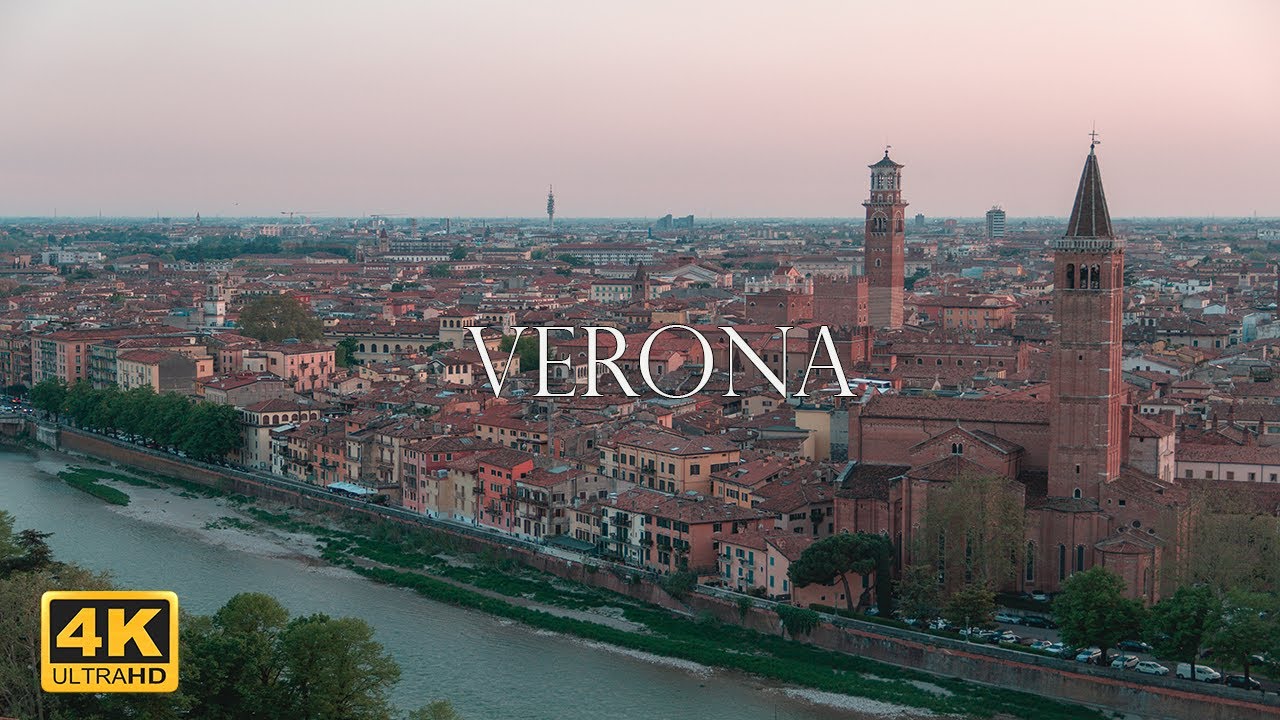 Verona, Italy 🇮🇹 | 4K Drone Footage