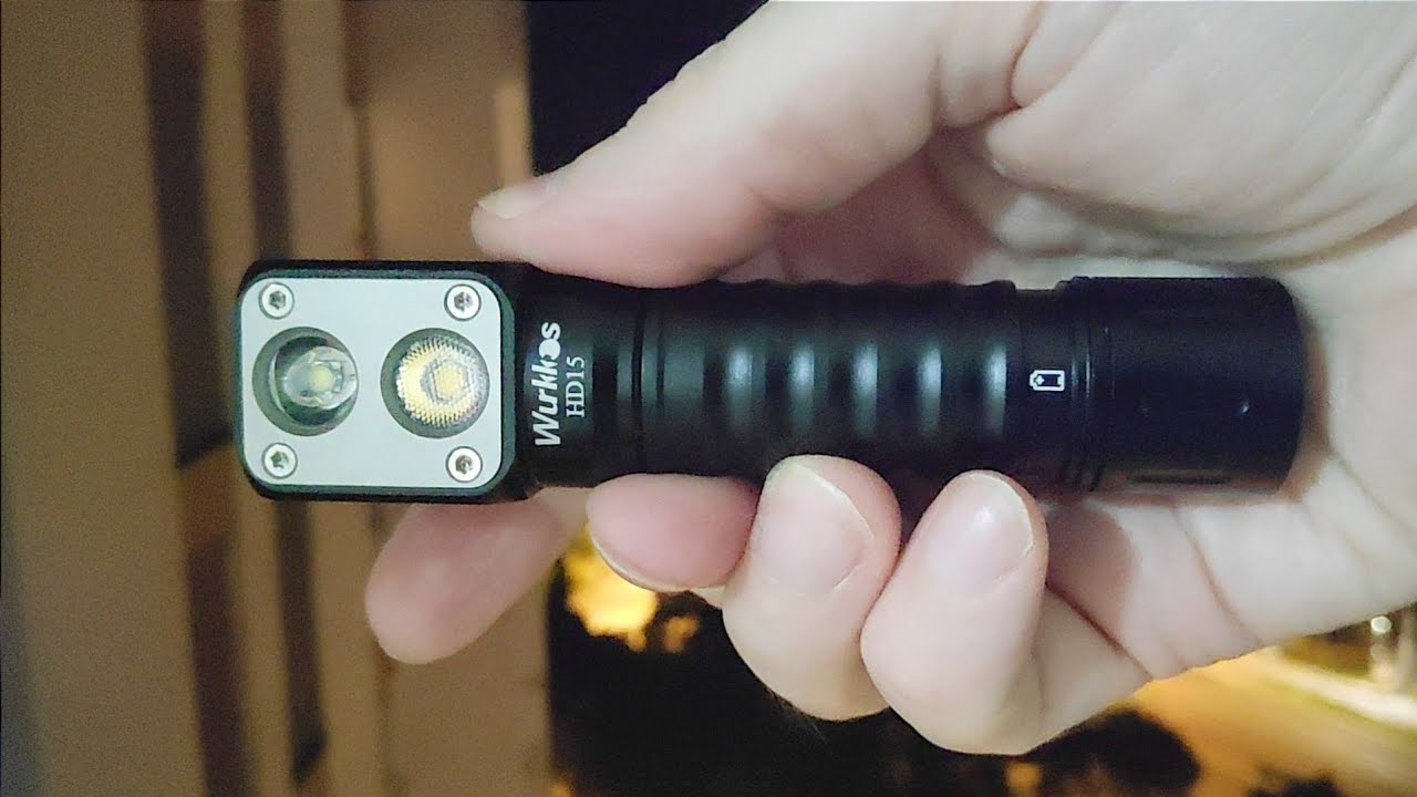 Wurkkos HD15 Samsung LH351D/SST20 Dual Leds Headlamp Kit - Outdoor Test