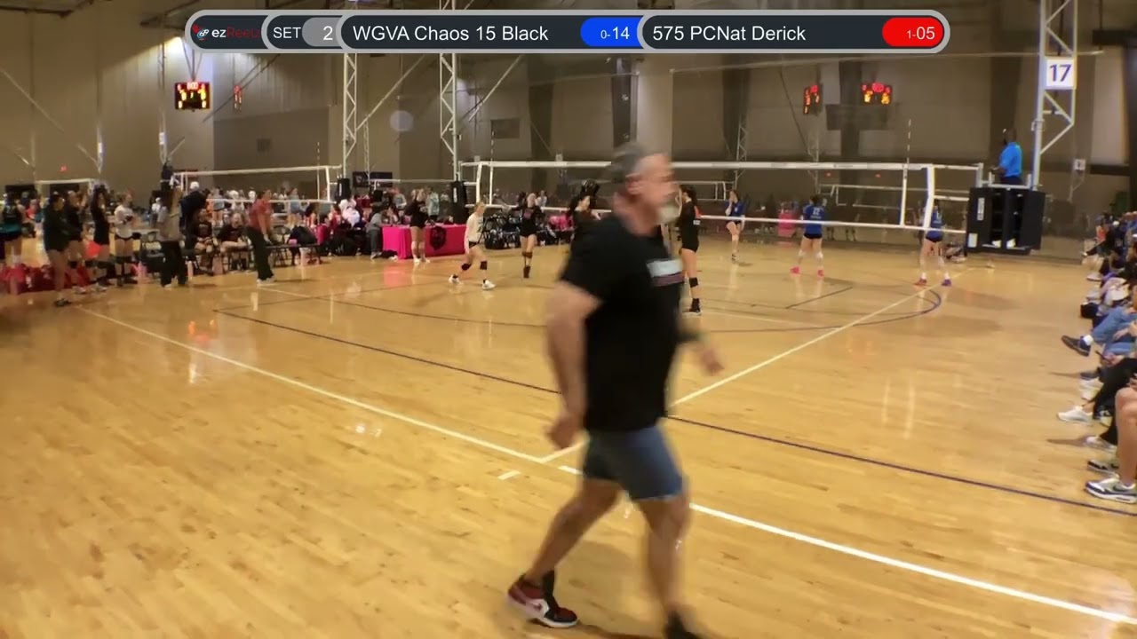 WGVA Chaos 15 Black vs 575 PCNat Derick, 2026-02-28, Day 1, Match 2, 2nd Set