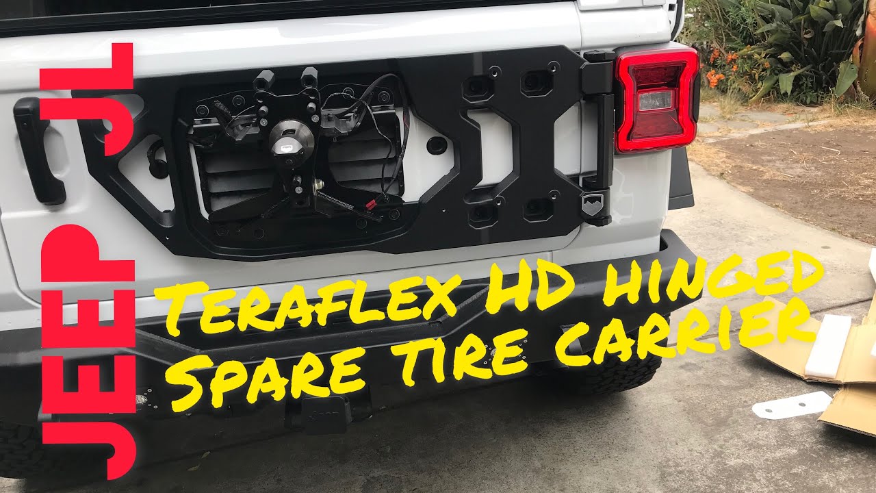 Teraflex Install: JL Alpha HD Hinged Spare Tire Carrier