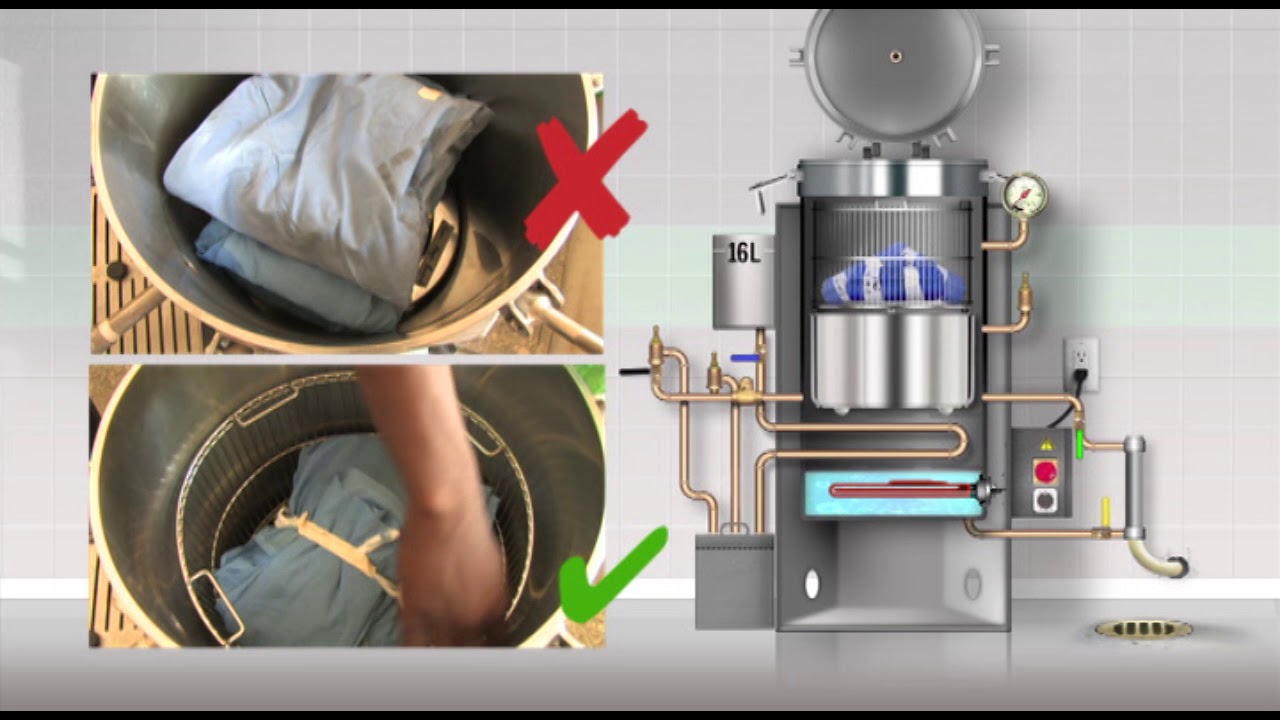 The vertical autoclave 90 litres