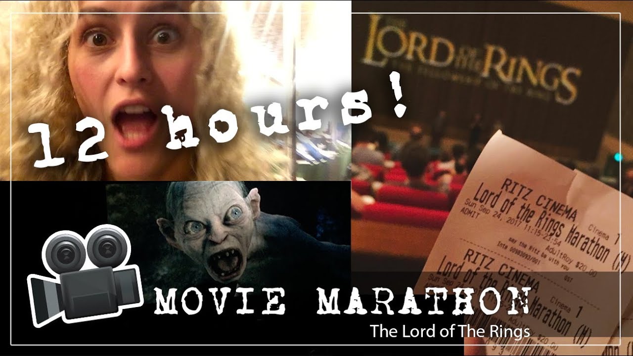 12 hours of LOTR - MOVIE MARATHON