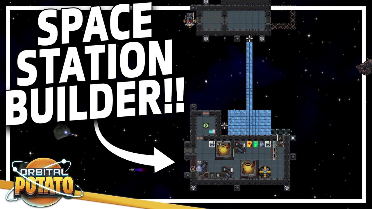 NEW SPACE STATION BUILDER!! - Deep Space Outpost - Base Building Colony Sim