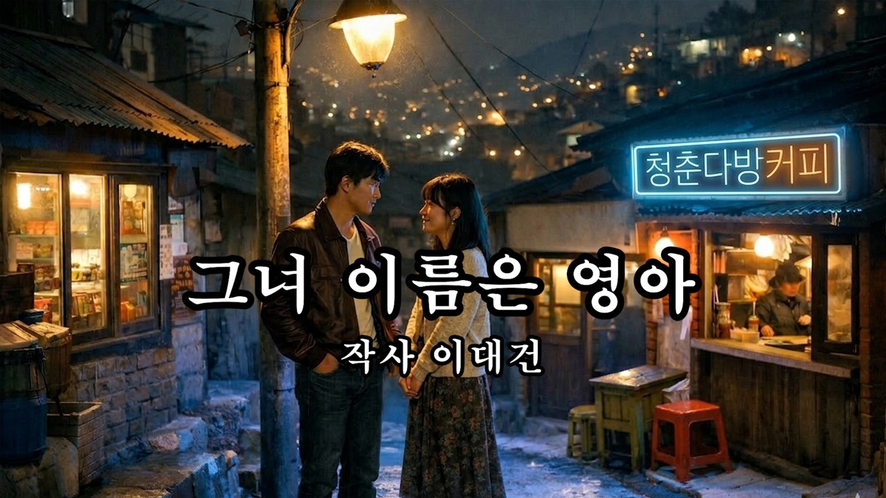 트로트 : 그녀 이름은 영아 ( 작사 : 이대건, 작곡노래: AI )