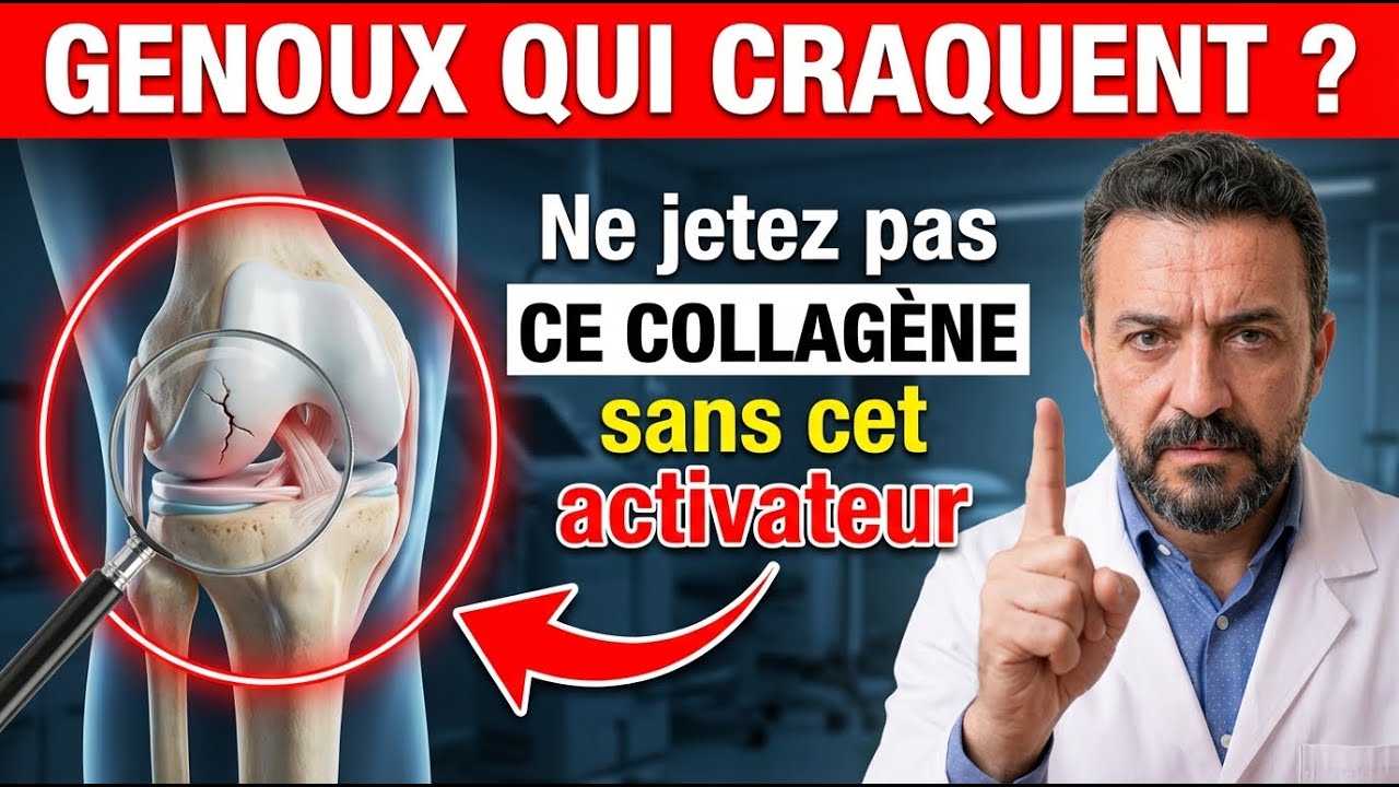Vos Genoux Craquent ? L'Erreur du Collagène (Et Comment l'Arrêter)