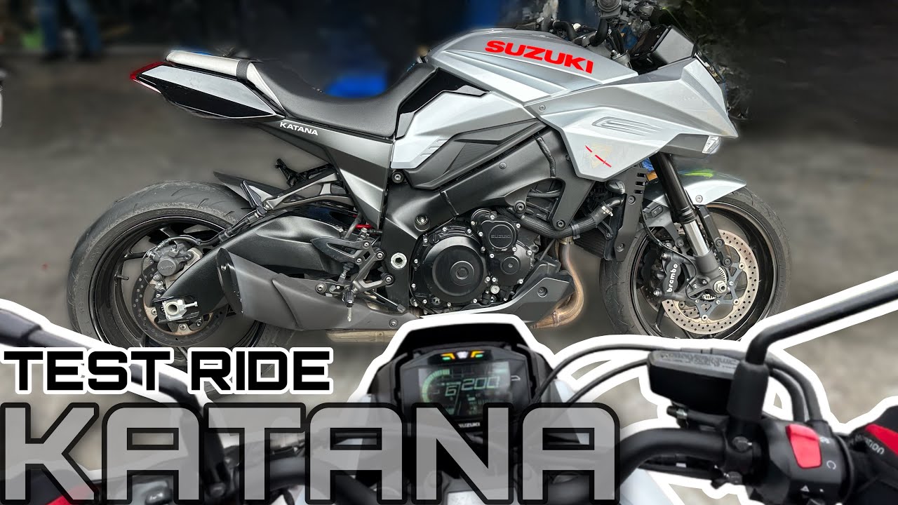 SUZUKI KATANA 2022 TEST RIDE & FIRST IMPRESSIONS ! URBAN NAKED SPORTBIKE | MALAYSIA