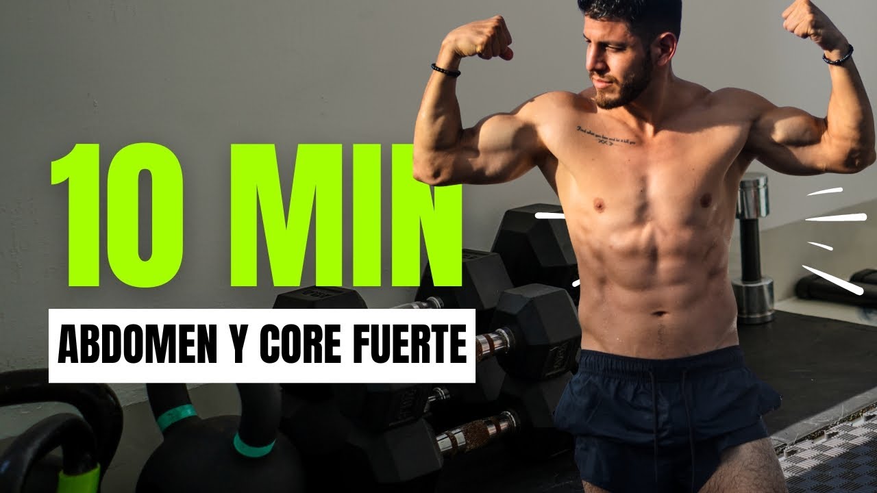 10 MINUTOS para un ABDOMEN PODEROSO 🔥 Rutina Brutal SIN EQUIPO (10 ejercicios distintos)