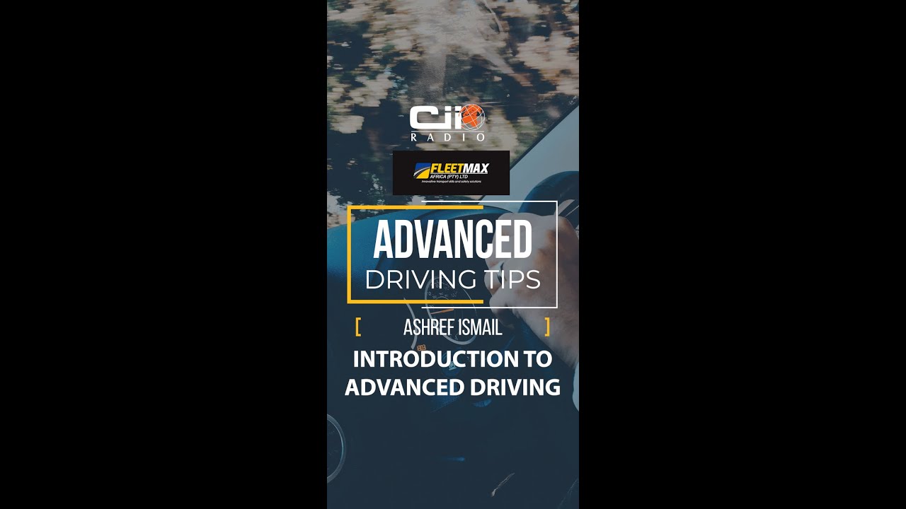 Introduction to Advanced Defensive Driving.