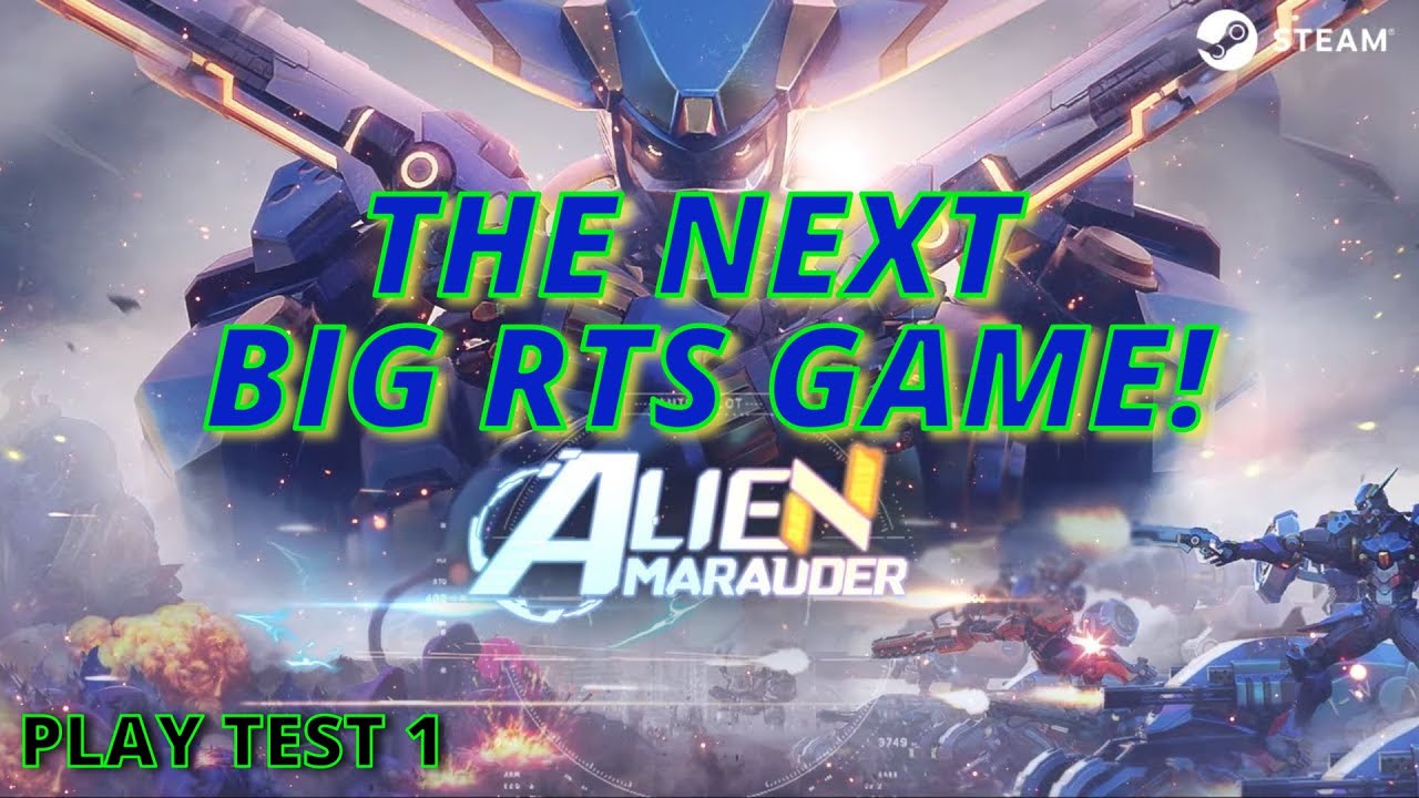 REAL TIME STRATEGY GOODNESS! (Survival Mode) Alien Marauder Playtest #1