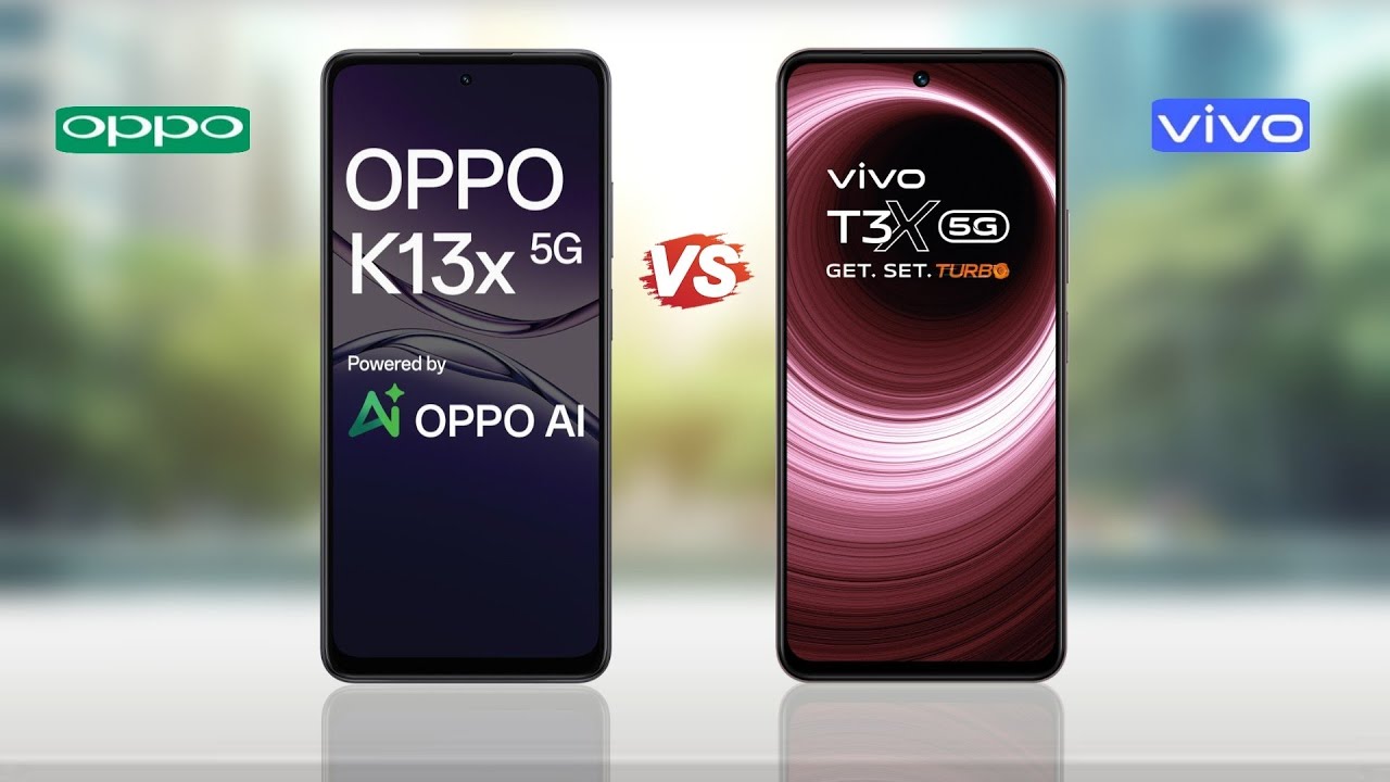Oppo K13x 5g vs Vivo T3x 5g || Full Comparison