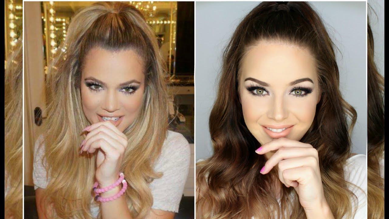 Khloe Kardashian Inspired Makeup || Drugstore, One Brand Tutorial