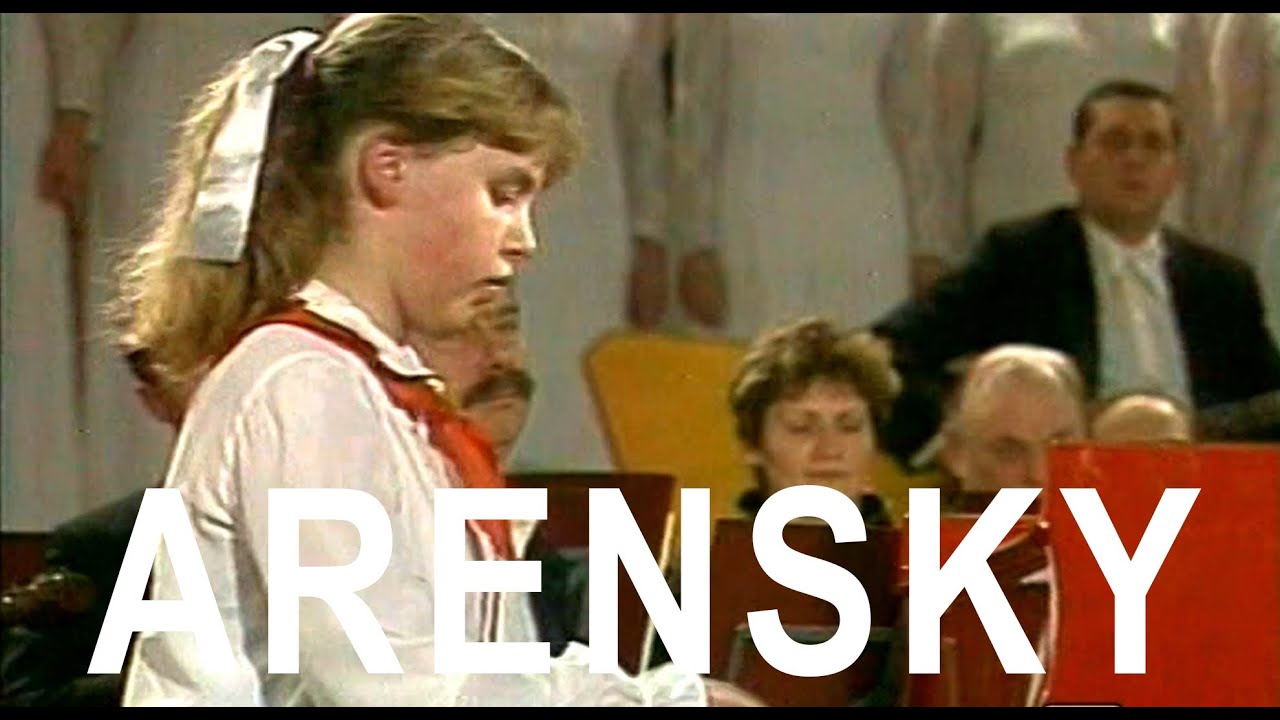 IRINA KHOVANSKAYA - Arensky. Fantasia on Themes of Ryabinin, op. 48